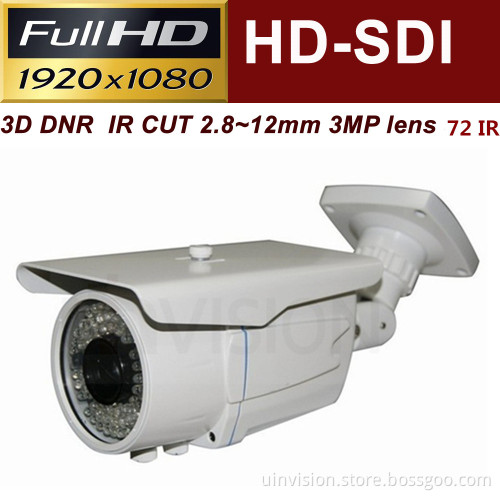 Waterproof Bullet HD Sdi IR Security Surveillance CCTV Camera (UV-SDI5622-72)